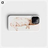 Lying pig - ジャン ベルナール Phone Case.