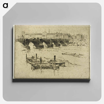 Waterloo Bridge and Somerset House
 - ジョセフ ペネル Canvas.