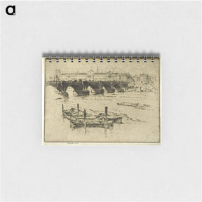 アートメモ帳-Waterloo Bridge and Somerset House
 - ジョセフ ペネル Memo.