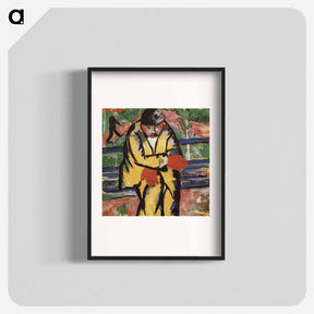 アートポスター-On the Boulevard - カジミール マレーヴィチ Poster.