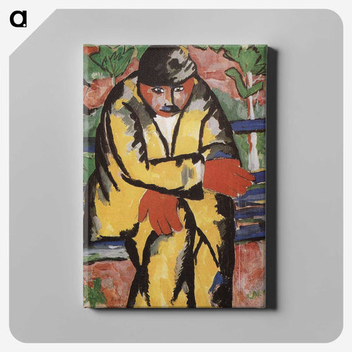 On the Boulevard - カジミール マレーヴィチ Canvas.