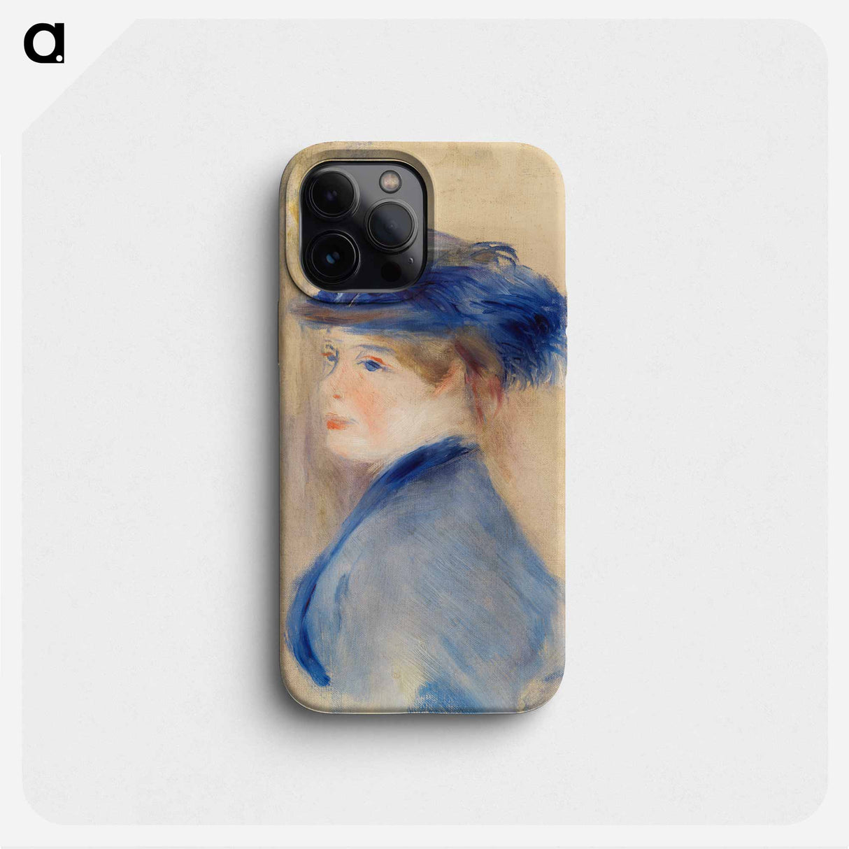 Bust of a Woman - Pierre Auguste Renoir Phone Case.