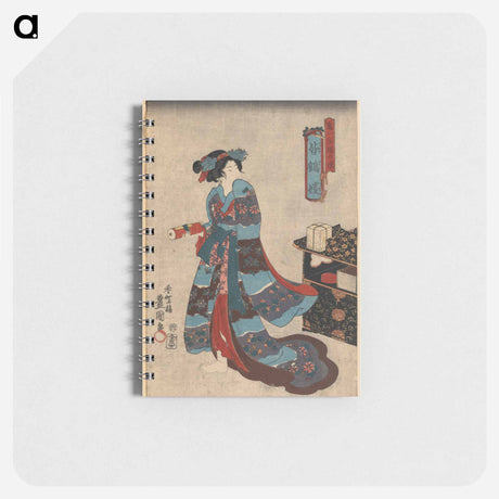 アートメモ帳-Kiichi Hōgen's Daughter, Minatsuru Hime
 - 歌川 国貞 Memo.