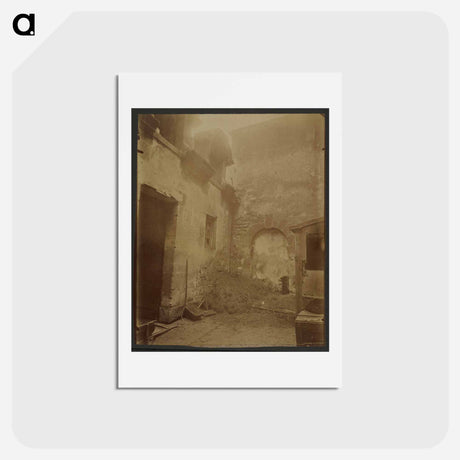 アートポストカード-Hôtel Richelieu, 18 Quai de Béthune
 - ウジェーヌ アジェ Postcard.