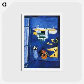 アートポストカード-Landscape viewed from a Window - アンリ マティス Postcard.