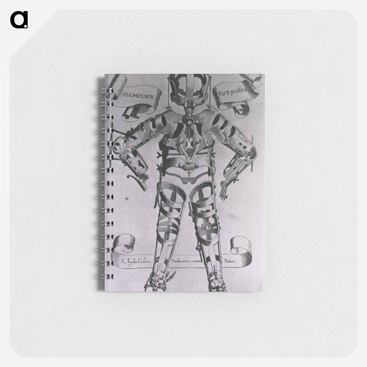 アートメモ帳-Orthopedic Bracing Device, Back View
 - 国立医学図書館 Memo.
