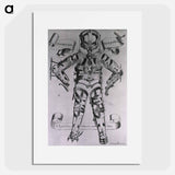 アートポスター-Orthopedic Bracing Device, Back View
 - 国立医学図書館 Poster.