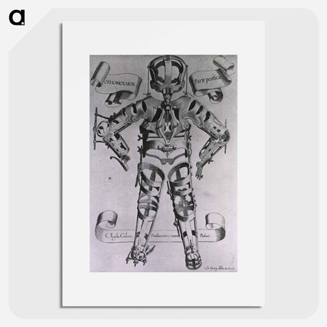 アートポスター-Orthopedic Bracing Device, Back View
 - 国立医学図書館 Poster.