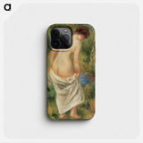 After the Bath - Pierre Auguste Renoir Phone Case.