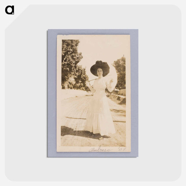 アートポストカード-Woman with Parasol
 - セントルイス美術館 Postcard.