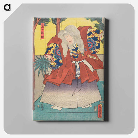 アートパネル-Right Panel of a Triptych
 - 歌川 国貞 Canvas.
