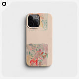 Two hunting scenes - アーノルド ピーター ワイズ クビンチャン Phone Case.