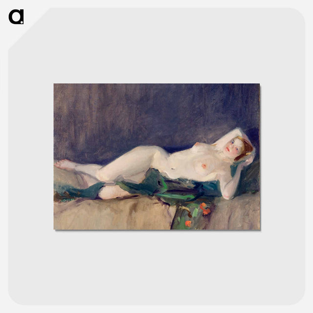 アートポストカード-Nude, Green Scarf
 - バーンズ・コレクション Postcard.