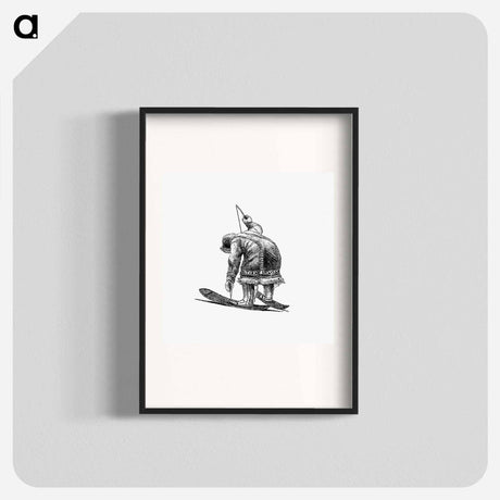 アートポスター-Siberian Skier
 - 大英図書館 Poster.