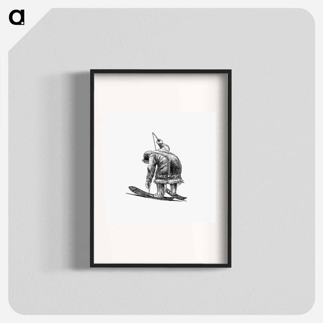 アートポスター-Siberian Skier
 - 大英図書館 Poster.