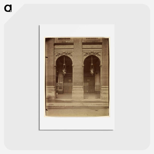 Palais-Royal
 - ウジェーヌ アジェ Postcard.