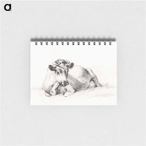 アートメモ帳-Lying cow - ジャン ベルナール Memo.