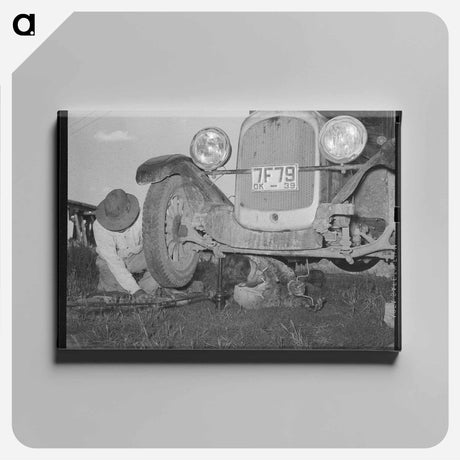 アートパネル-Shrimp Fisherman's Wind Charger
 - ラッセル リー Canvas.