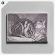 アートパネル-The Large Cat
 - セントルイス美術館 Canvas.