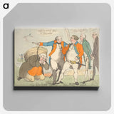 アートパネル-The Libertine Reclaim'd or John Bull Bullied
 - イェール大学アートギャラリー Canvas.