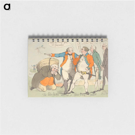 アートメモ帳-The Libertine Reclaim'd or John Bull Bullied
 - イェール大学アートギャラリー Memo.