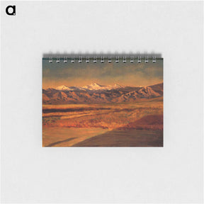 アートメモ帳-The Grand Tetons, Wyoming - アルバート ビアスタット Memo.