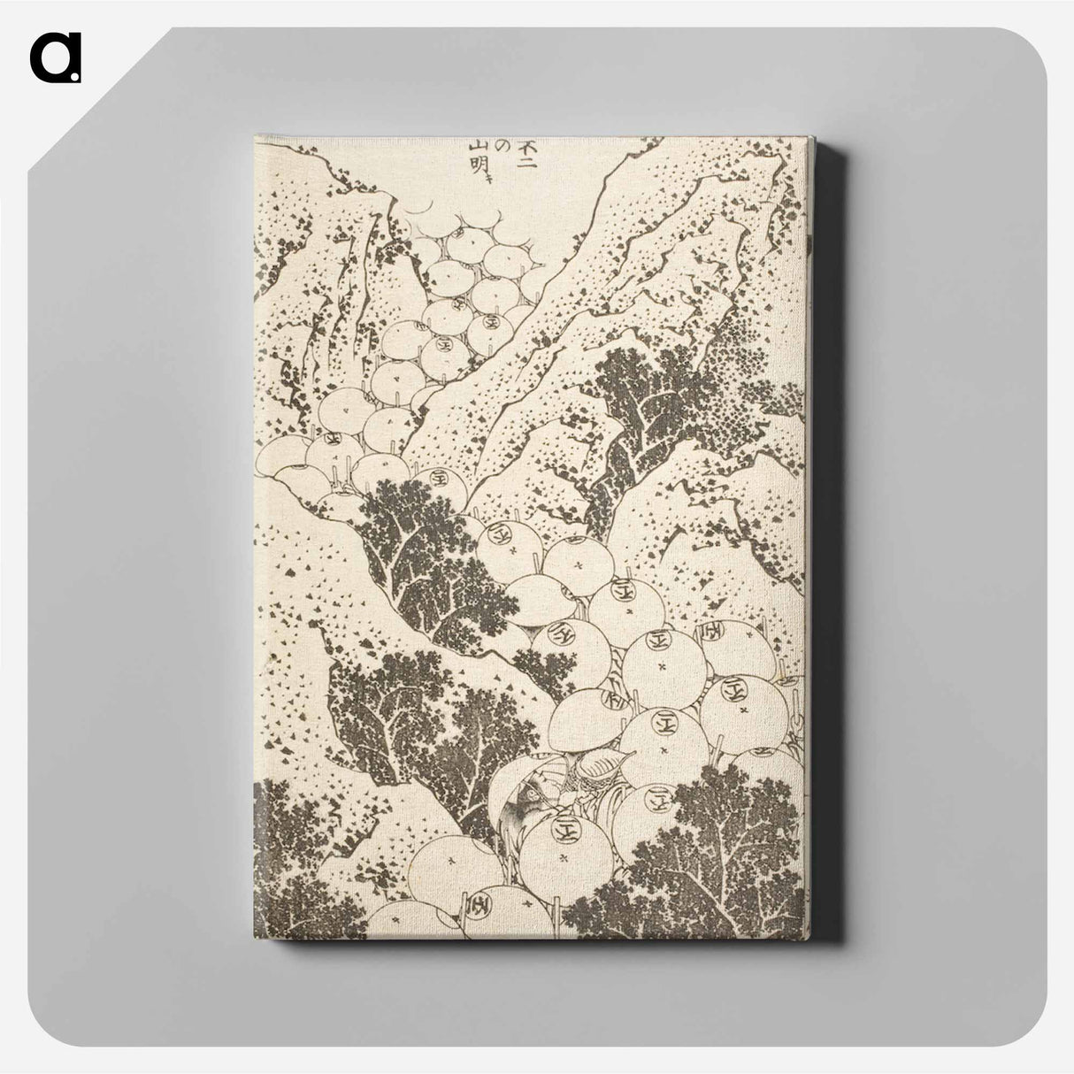 Hokusai's woodblock prints - Katsushika Hokusai Canvas.