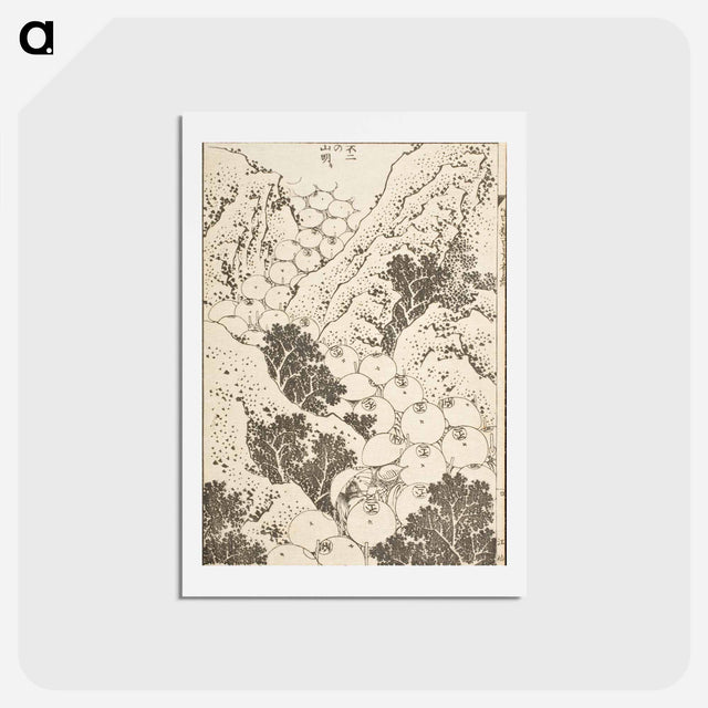 アートポストカード-Hokusai's woodblock prints - 葛飾 北斎 Postcard.