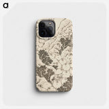 Hokusai's woodblock prints - Katsushika Hokusai Phone Case.