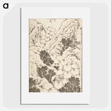 Hokusai's woodblock prints - Katsushika Hokusai Poster.