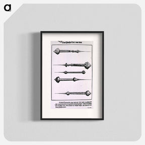 アートポスター-Instruments Used in Cataract Surgery
 - 国立医学図書館 Poster.