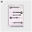 アートポストカード-Instruments Used in Cataract Surgery
 - 国立医学図書館 Postcard.