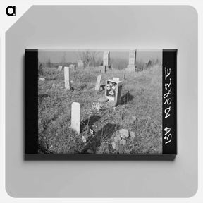 アートパネル-Turkeys in Pen
 - ラッセル リー Canvas.