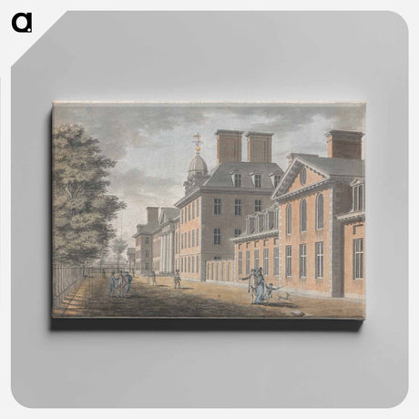 アートパネル-A View of the North Front of Chelsea Hospital
 - イェール大学アートギャラリー Canvas.