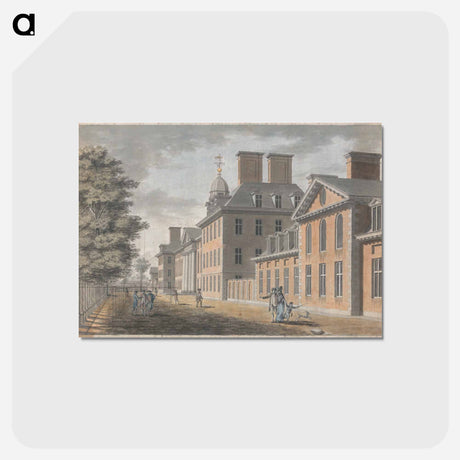 アートポストカード-A View of the North Front of Chelsea Hospital
 - イェール大学アートギャラリー Postcard.