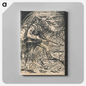 アートパネル-Huntsman - アーノルド ピーター ワイズ クビンチャン Canvas.