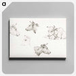 アートパネル-Four study sketches of cows - ジャン ベルナール Canvas.