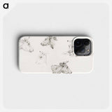 Four study sketches of cows - ジャン ベルナール Phone Case.