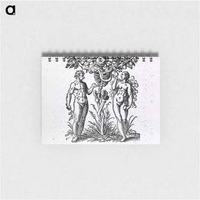 アートメモ帳-Adam and Eve Figures
 - 国立医学図書館 Memo.