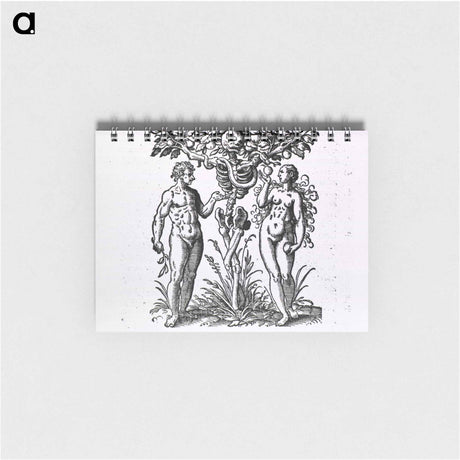 アートメモ帳-Adam and Eve Figures
 - 国立医学図書館 Memo.