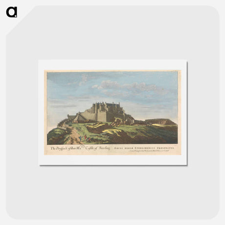 アートポストカード-The Prospect of their Majesties Castle of Sterling
 - イェール大学アートギャラリー Postcard.