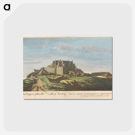 アートポストカード-The Prospect of their Majesties Castle of Sterling
 - イェール大学アートギャラリー Postcard.