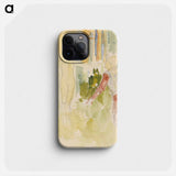 Metsänhaltia, sommitteluluonnos - アルバート エーデルフェルト Phone Case.