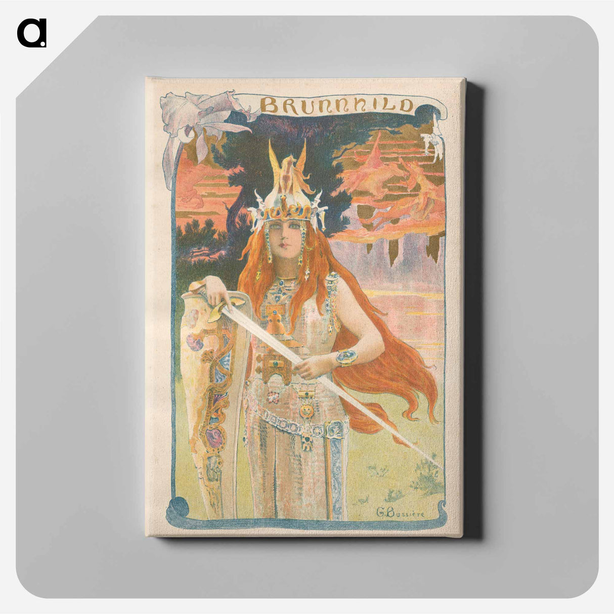 アートパネル-Brunnhild
 - クリーブランド美術館 Canvas.
