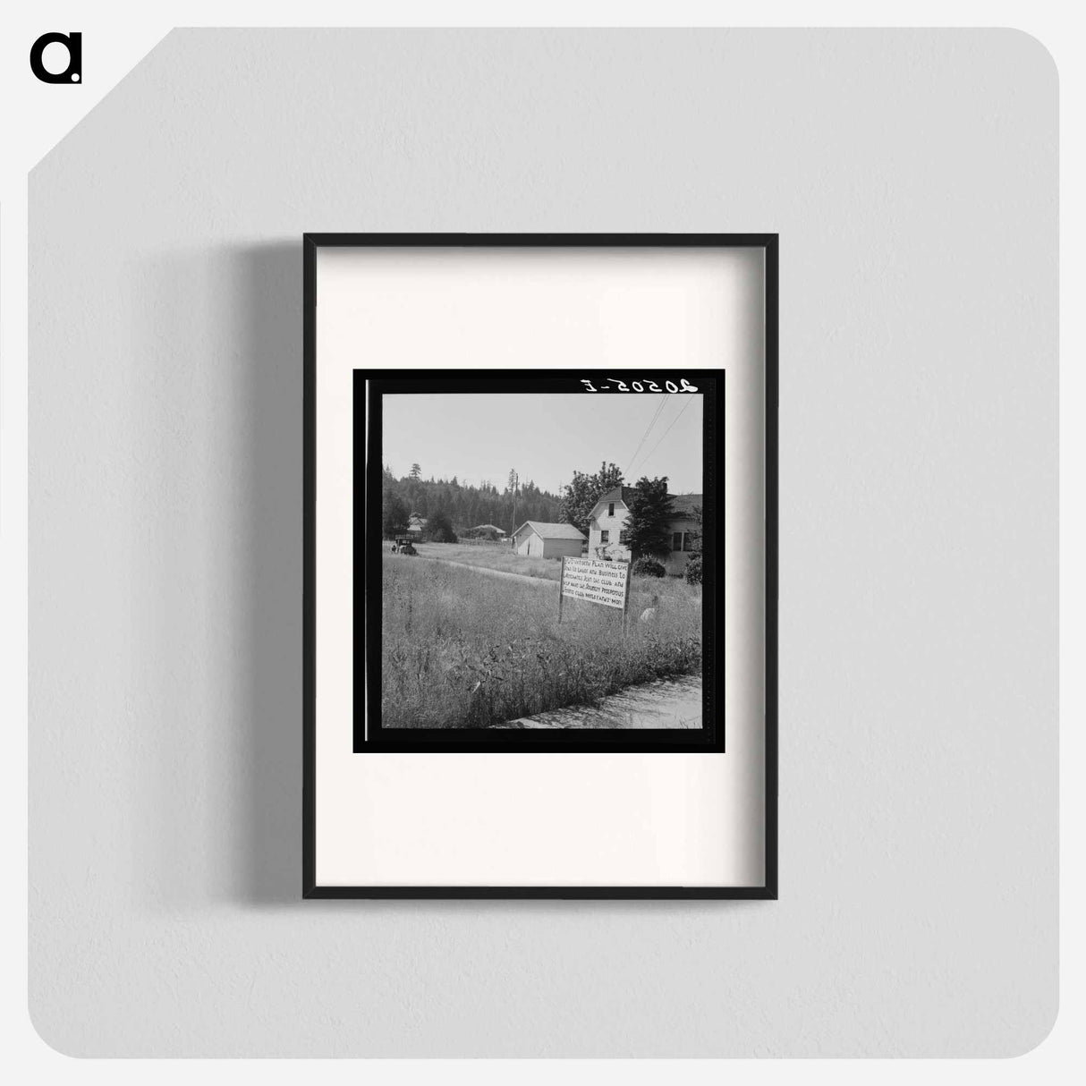 Western Washington, Thurston County, Tenino - Dorothea Lange Poster.