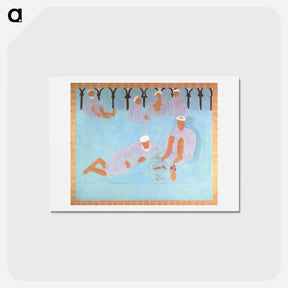 アートポストカード-Moroccan Café - アンリ マティス Postcard.