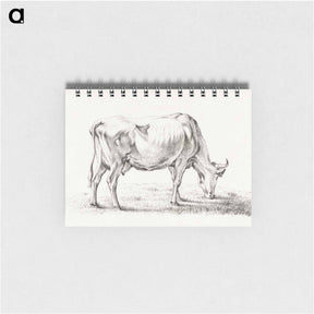 アートメモ帳-Grazing cow - ジャン ベルナール Memo.