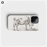 Grazing cow - ジャン ベルナール Phone Case.