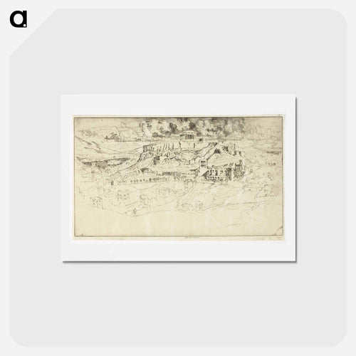 Athens from the Tomb of Philopotes
 - ジョセフ ペネル Postcard.