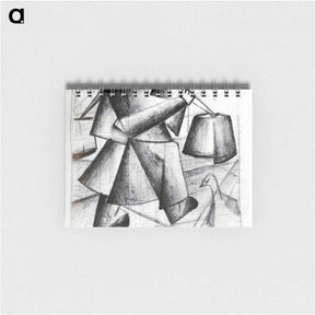 アートメモ帳-Sketch to the Portrait of a Builder - カジミール マレーヴィチ Memo.